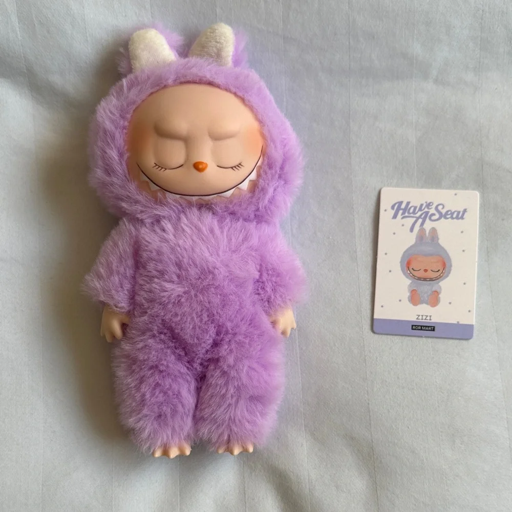 Zizi Plush Keychain Toy - Lavender Bunny Costume by - Picture 1 of 9